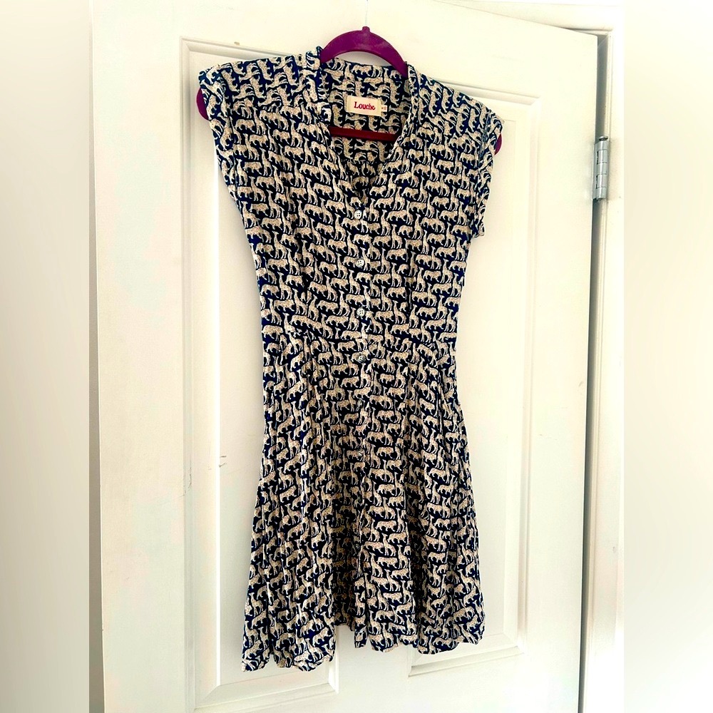 Louche Animal Print Dress